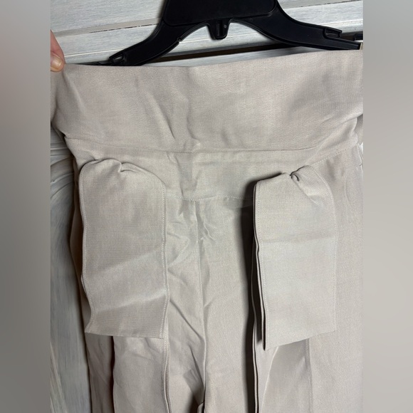 Maticevski Taupe Destined Wrap Pants Draped Asymmetrical Stylish‎ Designer - Picture 5 of 13